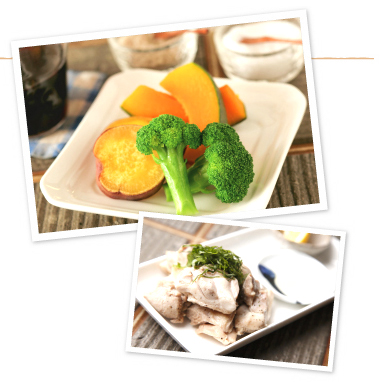 蒸し野菜
